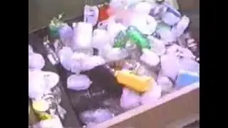 Sanitech ST1040/30 Auger Compactor Processing Plastic Bottles