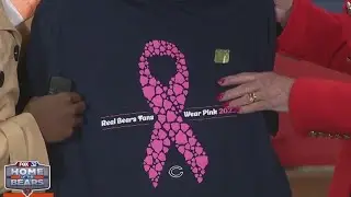 Chicago Bears charity spotlights breast cancer awareness this month