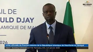 D&eacute;claration d'ousmane Sonko