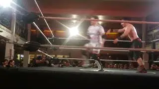 clip of Alessandro del bruno vs Gabriel Fuerza at pro wrestling ontario (7/20/24)
