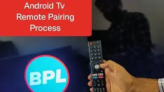 How to pair BPL Android tv remote