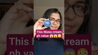 How is the ph value 😱😳 of this Nivea 😳😲😑#shorts #skincare #beauty #soap #asmr #trending #viral