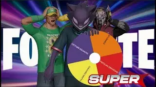 FORTNITE pero la RULETA DECIDE