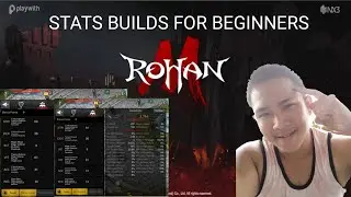 ROHAN MOBILE PH | CHARACTER STATS BUILD FOR BEGINNERS |