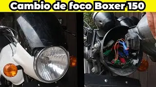 cambia el foco de tu moto en menos de 5 minutos | Boxer 150 | Rod Rider