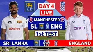 England vs Sri Lanka 1st Test Live Scores | ENG vs SL 1st Test Day 4 Live Scores & Commentary