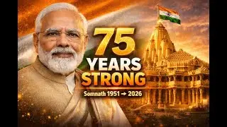 #foryou Somnath Temple at 75 🇮🇳 | PM Modi Honors India&rsquo;s Faith & Heritage