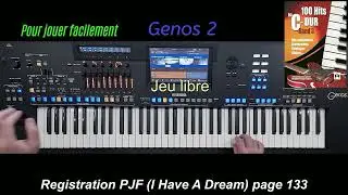 Yamaha Genos 2 (I Have A Dream) ABBA pour jouer facilement