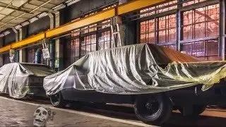Abandoned car factory 2016. Ghost abandoned factories 2016. Haunted scary places