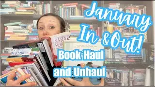 Book Haul and Unhaul! - January 2026 In and Out!
