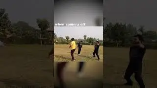 when camera on // jhonykvfx //  #funny #comedy #dance #vfx #fireball #energy #villian #funnydance