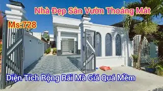 Cần Bán Căn Nhà Sân Vườn Rộng Rãi Không Gian Mở Thoáng Mát Với Giá Quá Mềm | Nhà Đất Tây Ninh