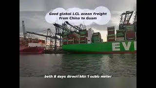 LCL to Guam: China to Guam Sea Freight