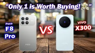 POCO F8 Pro vs Vivo X300 🌈📱 Display & Performance Test