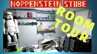 Room Tour ! Hier entsteht meine LEGO Stadt | Die Noppenstein Stube Collectors Room Baustelle