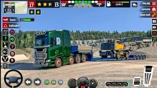 Log transporter truck game | truck driving game | truck game 3d | truck game simulator #8