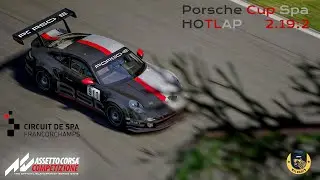 ACC Porsche 992 GT3 Cup Spa Hotlap |2.19.2|