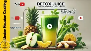 Refreshing Pineapple Apple Celery Ginger Juice | Healthy & Detoxifying Drink Recipe