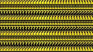 Question mark rolling digital signage black and gold 1 hour loop