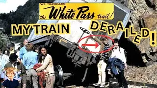 TRAIN DERAILED! MY WHITE PASS RAILROAD TRAIN DERAILED IN ALASKA! #whitepassrailroad #trainderailed