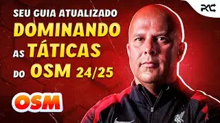 COMO MONTAR T&Aacute;TICAS NO OSM (ATUALIZADO) - ONLINE SOCCER MANAGER (24/25)