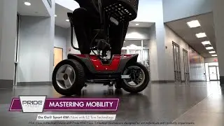 Mastering Mobility | Pride&reg; Mobility | Go Go&reg; Sport with EZ Turn