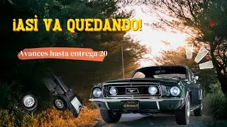 &iexcl;Armando el Mustang GT '68 Fastback de Salvat! | Avances y entregas 18-20