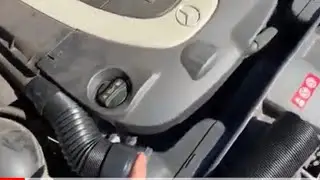 Fix a cracked cold air intake 2011 w212 E355 E350 Mercedes