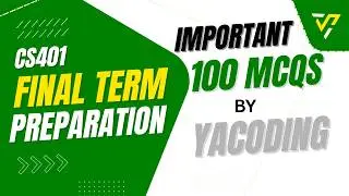 CS401 Final Term Exam Preparation | Assembly & System Programming