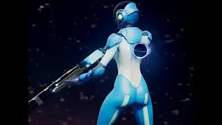 Fortnite Astro Assassin Skin - Gameplay c6s1 Zb B.R.