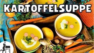 Kartoffelsuppe mit Würstchen | ohne künstliche Zusätze!