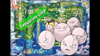 Pokemon Yellow w/One Exeggcute (NO ITEMS IN BATTLE) - WTF Pok&eacute;mon Challenges