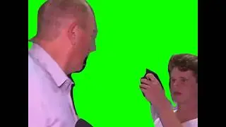 egg boi and Fraser Anning green screen meme template