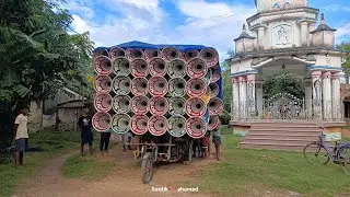 Mojam Sound Center 😱 ভয়ঙ্কর ডায়লগ দিয়ে গান বাজাচ্ছে 🦁 ডায়লগ টা সুনে নাউ সবাই 😎