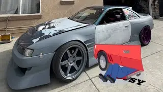 RACE CAR UPDATES * body work *