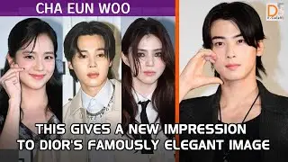 The elegant style of Cha Eunwoo, Jisoo BLACKPINK, Jimin BTS, and Han So Hee at a luxury brand event
