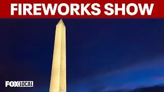 LIVE: Fireworks display at National Mall