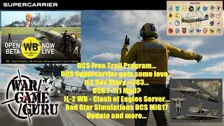 FLIGHT SIM NEWS 06-12-21 - DCS FREE PLAY, WB - Clash of Eagles Server, DCS MiG-17, IL2 DD 283