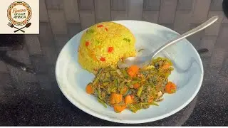 Uko wateka imboga  numuceri biryoshye ☺️// Amaranth and delicious Curry Rice  @FlavorsofEastAfrica