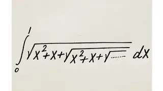 A Nice Monster Integral From MIT 2026 || MIT Integration Bee Exam