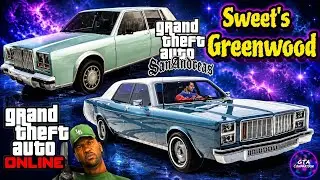 GTA 5 - GTA SA Sweet Greenwood Car Build 