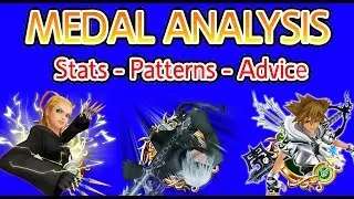 Medal Analysis - HD Final Form Sora, HD Larxene, 358/2 Days Black Coat Riku