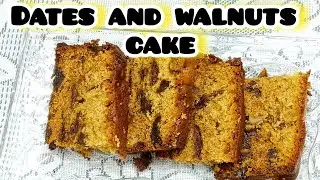 Dates and walnuts cake/ How to make dates and walnuts cake/festive special/Goan cakes