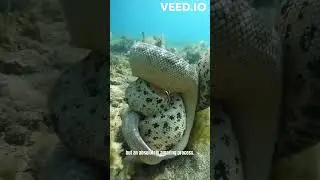 Venomous sea snakes mating!