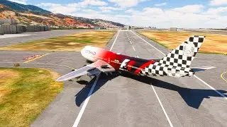 the plane hit a storm and made an emergency landing EPs91