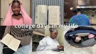 Video diary: first week back in college