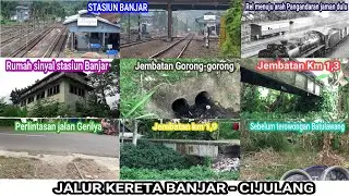 Disinilah awal PERCABANGAN jalur kereta api yang menuju ke stasiun Pangandaran Cijulang