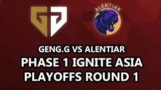 Gen.G Esports Vs Alentiar Round 1 Playoffs Marvel Rivals Ignite Phase 1 ASIA