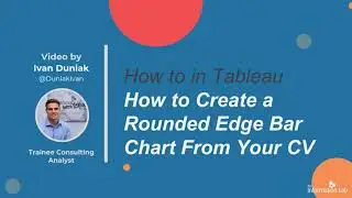 How to in Tableau in 5 mins: Create a Rounded Edge Bar Chart
