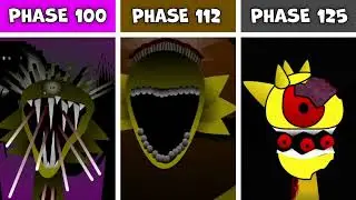 Sprunki Phase 100 VS 112 VS 125 | Which Phase Is STRONGEST?